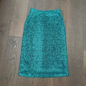 MAEVE BY ANTHROPOLOGIE SEQUIN SKIRT LARGE